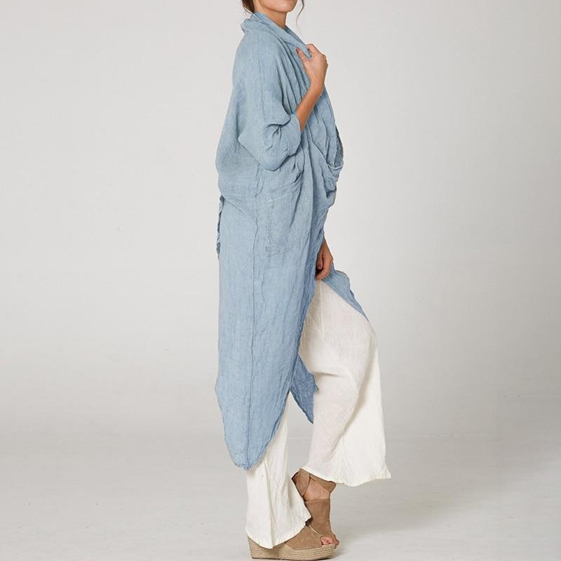 Boho Chic High-Low Tunic – Effortless Elegance with a Free-Spirited Edge