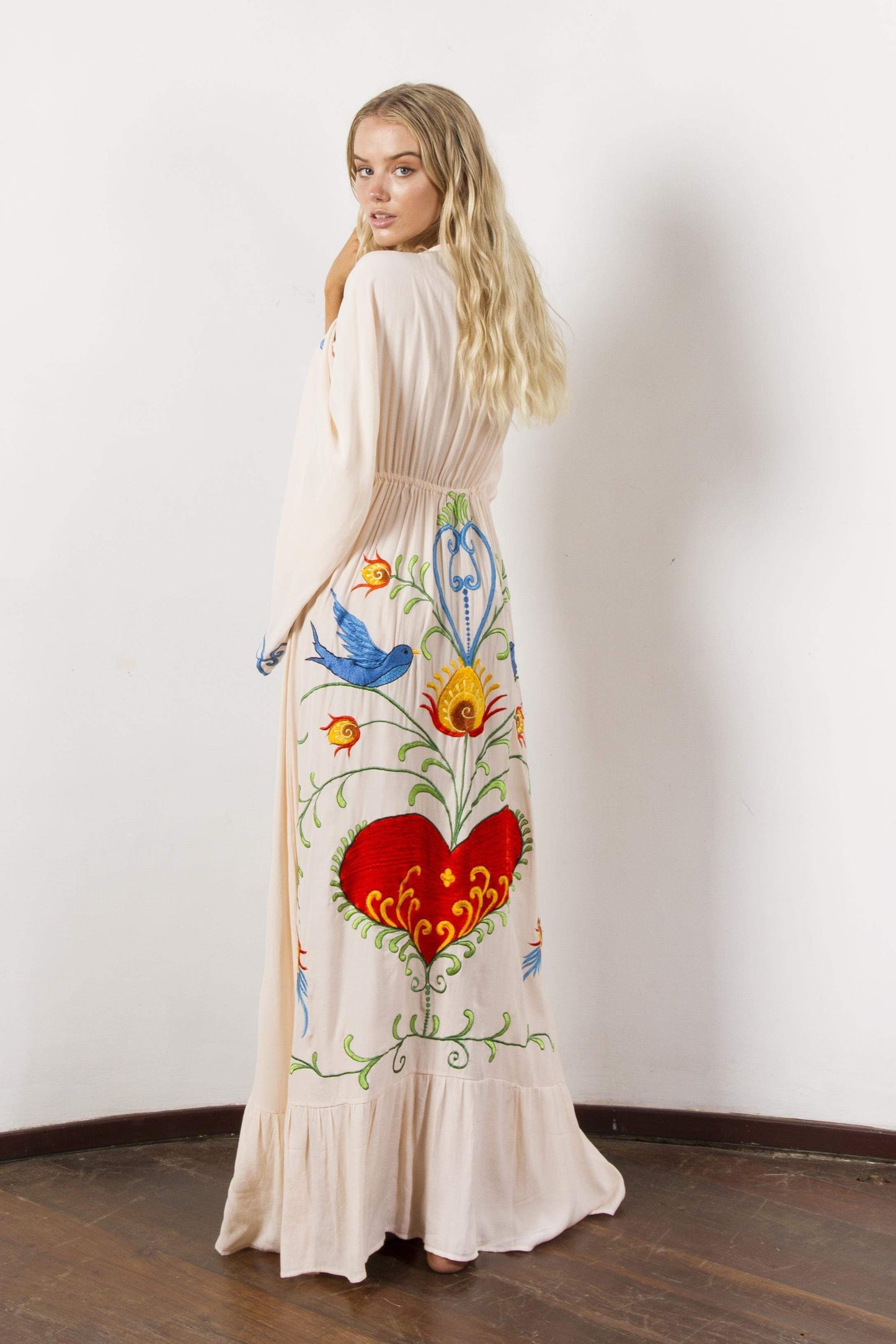 Higher Consciousness – Boho-Chic Maxi Dress for Free Spirits