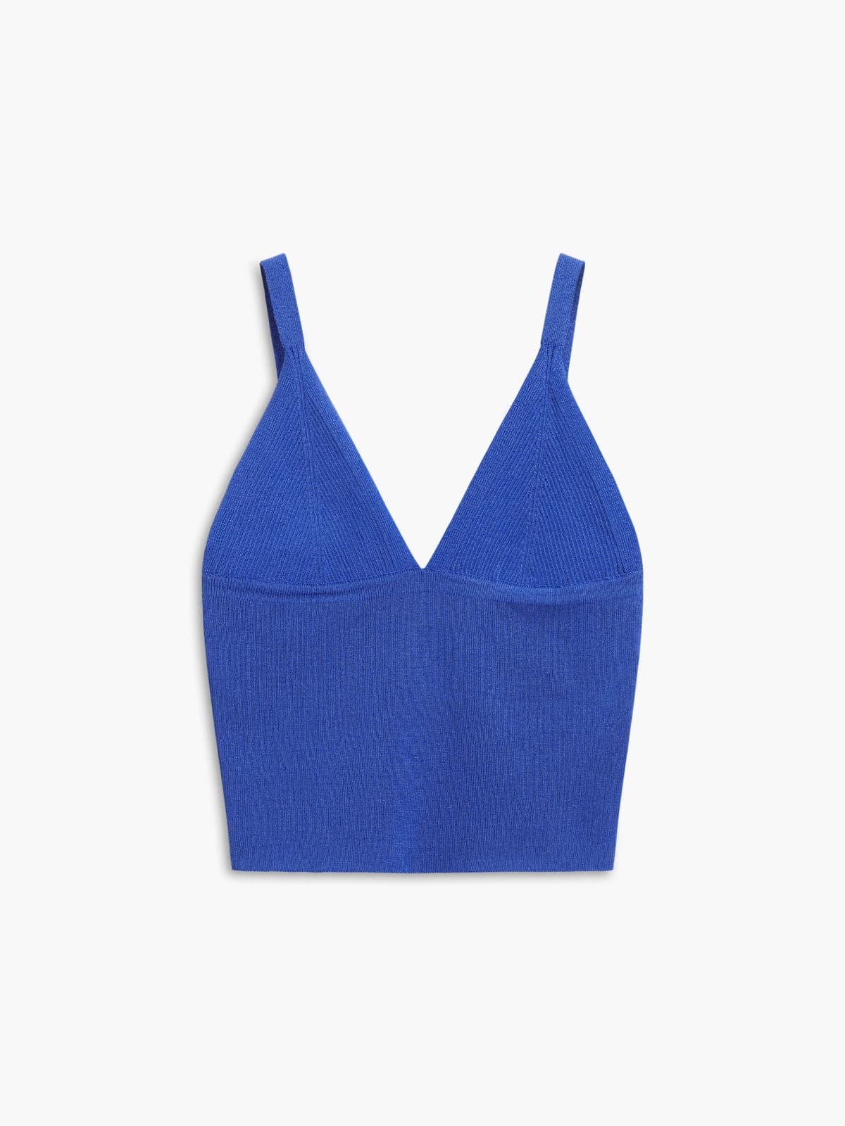 Leisure V-Neck Ribbed Cami Top