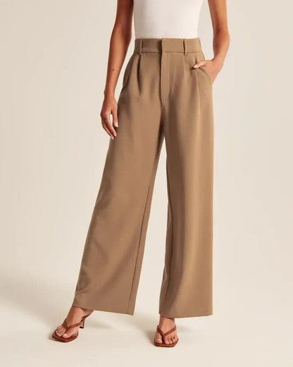 Tailored Wide Leg Pants