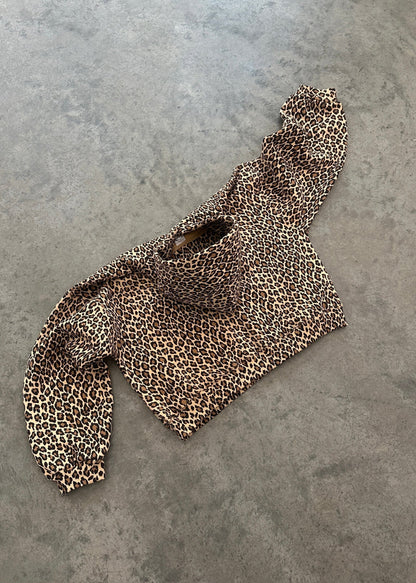 Cheetah Print Oversized Hoodie