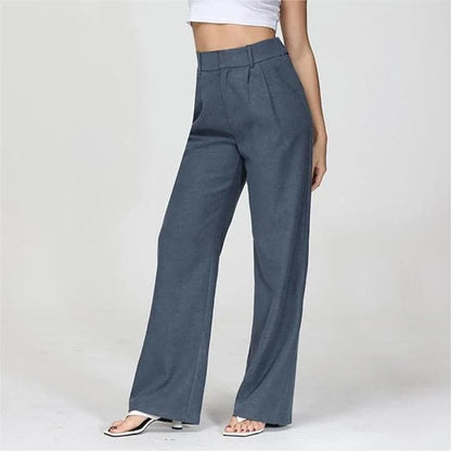 Tailored Wide Leg Pants