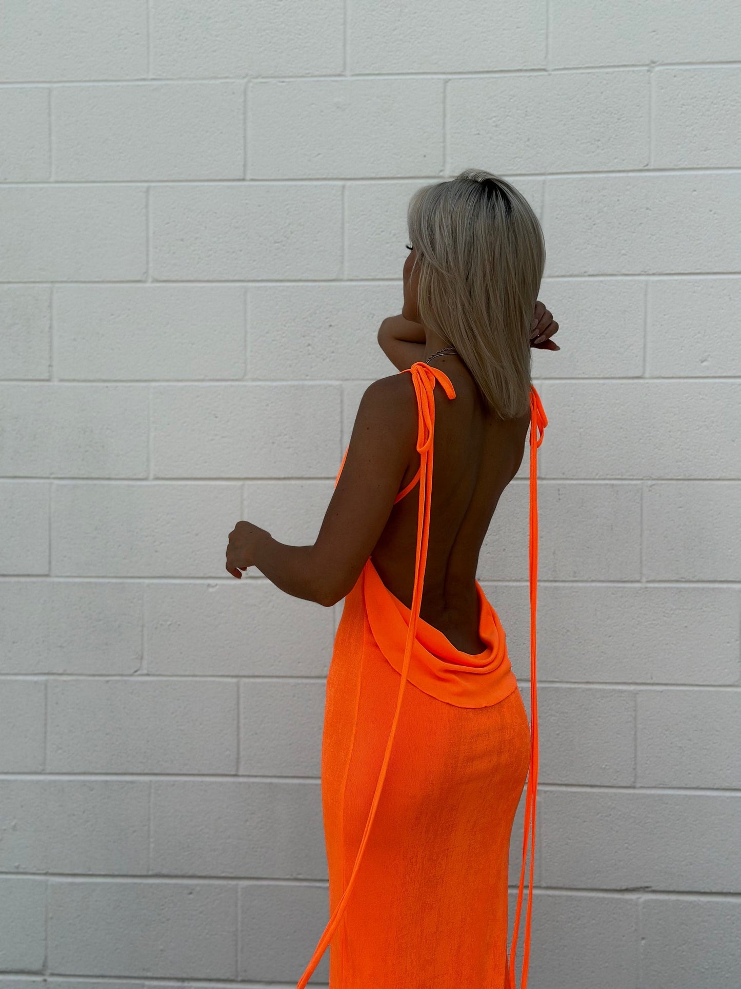 Serenity Backless Dress