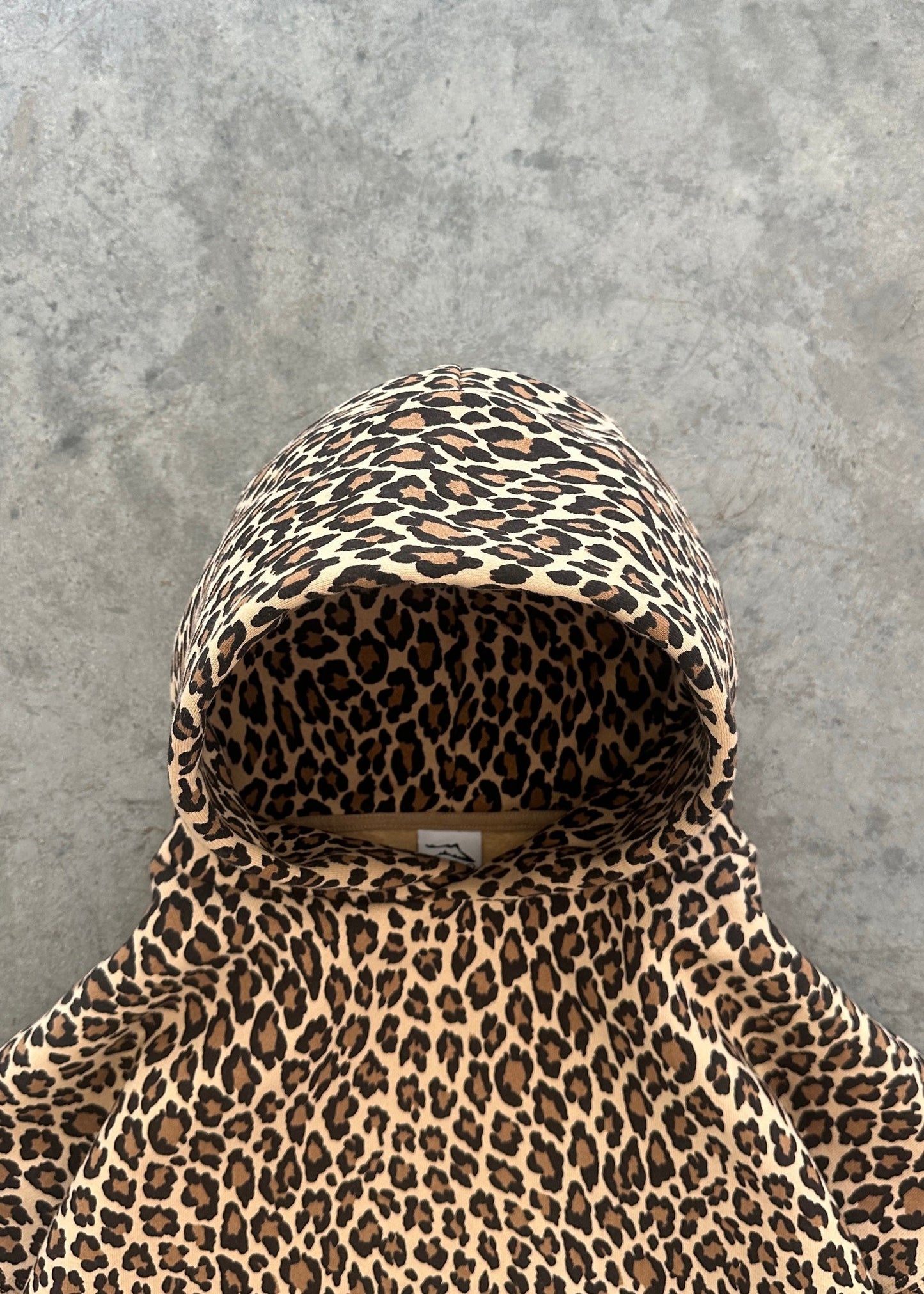 Cheetah Print Oversized Hoodie