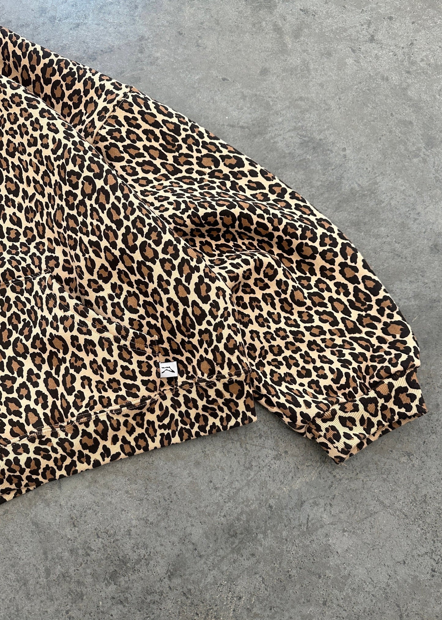 Cheetah Print Oversized Hoodie