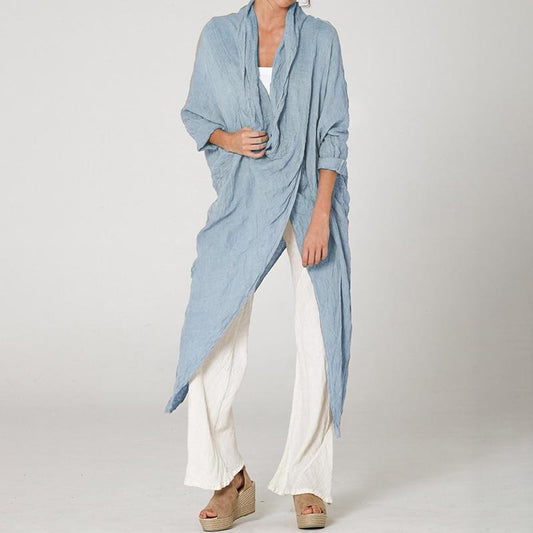 Boho Chic High-Low Tunic – Effortless Elegance with a Free-Spirited Edge