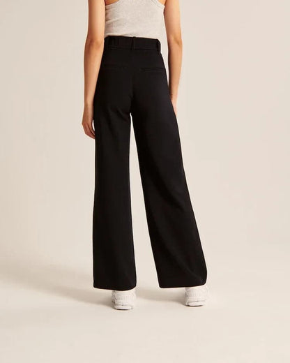 Tailored Wide Leg Pants