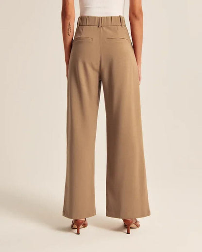 Tailored Wide Leg Pants