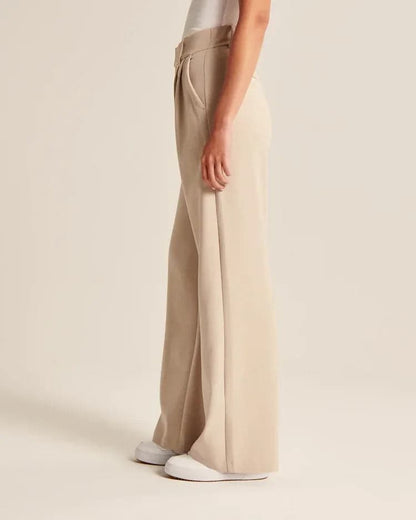 Tailored Wide Leg Pants