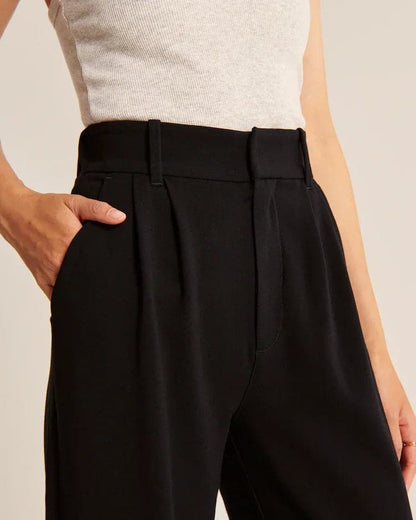 Tailored Wide Leg Pants