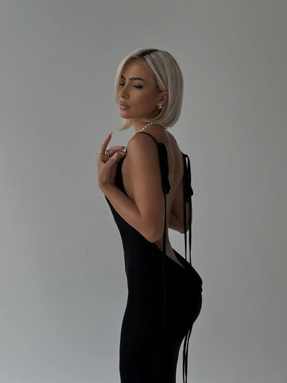 Serenity Backless Dress