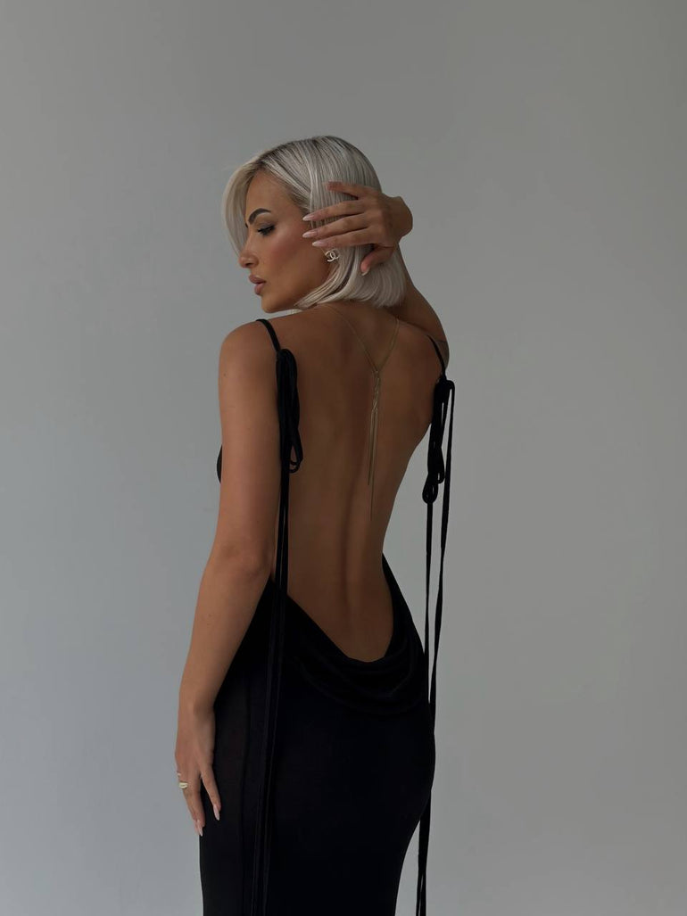 Serenity Backless Dress