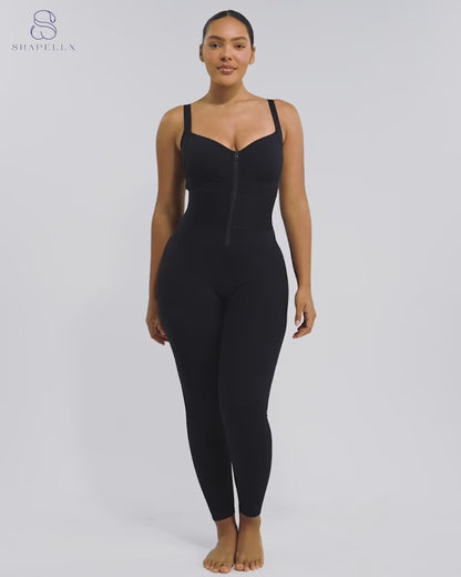 ElasticFuse Waistband Shaping Jumpsuit