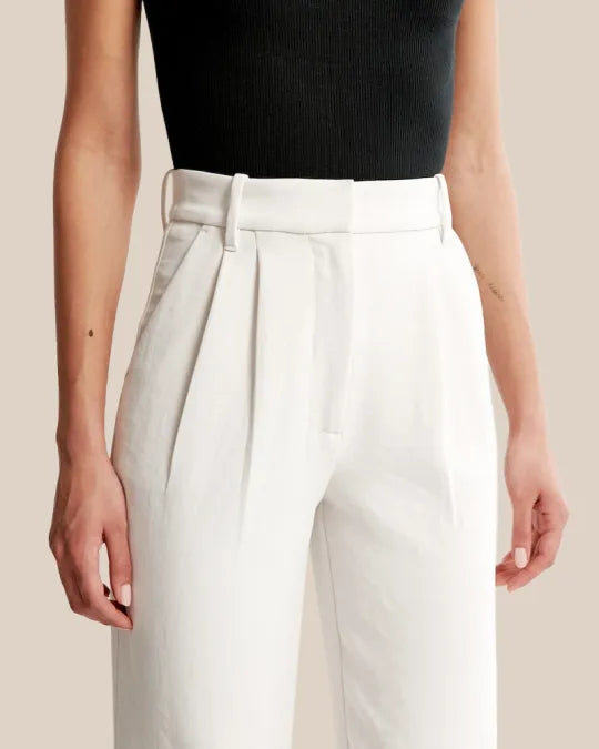 Wide Leg Tailored Pants