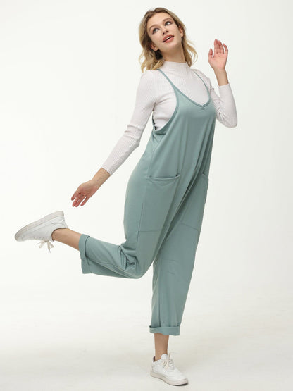 Casual Wide Leg Jumpsuit