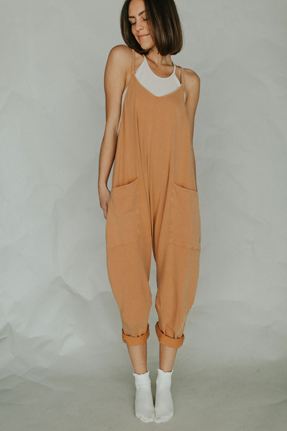 Casual Wide Leg Jumpsuit