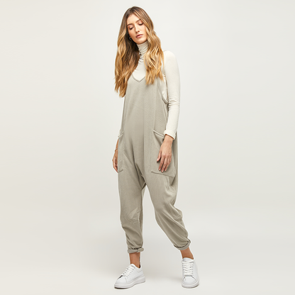 Casual Wide Leg Jumpsuit