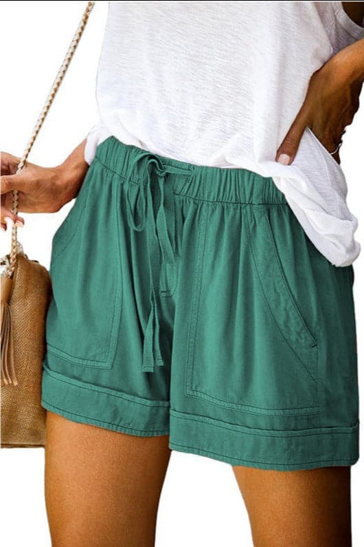 High Waisted Loose Shorts