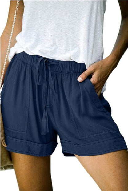 High Waisted Loose Shorts