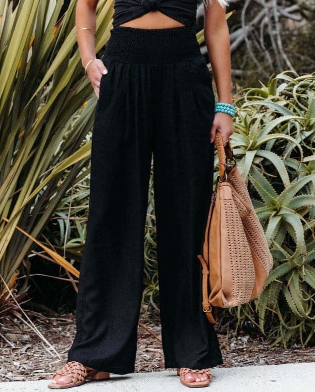 Wide Loose Linen Pants