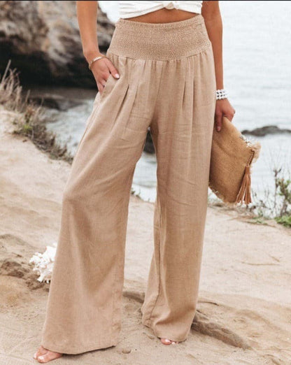 Wide Loose Linen Pants