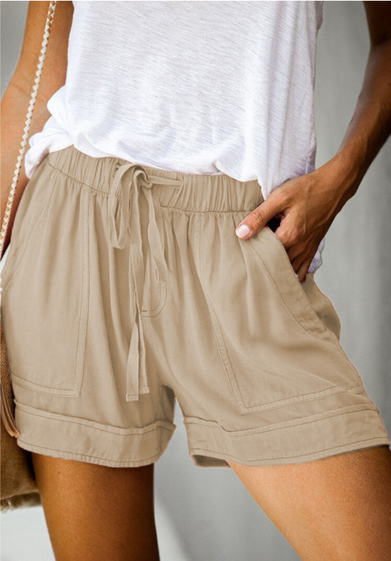 High Waisted Loose Shorts