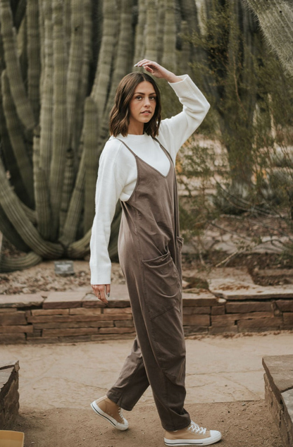 Casual Wide Leg Jumpsuit