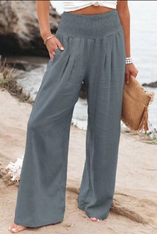 Wide Loose Linen Pants