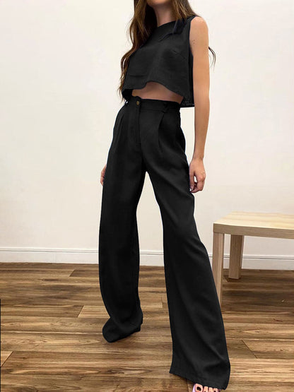 Boho Two Piece Pants Set