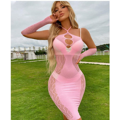 Long Sleeve Bandage Dress