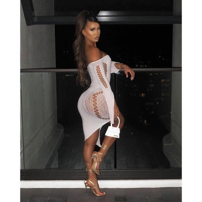 Long Sleeve Bandage Dress