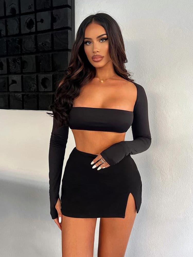 Elissa Mini Skirt 2 Piece Set