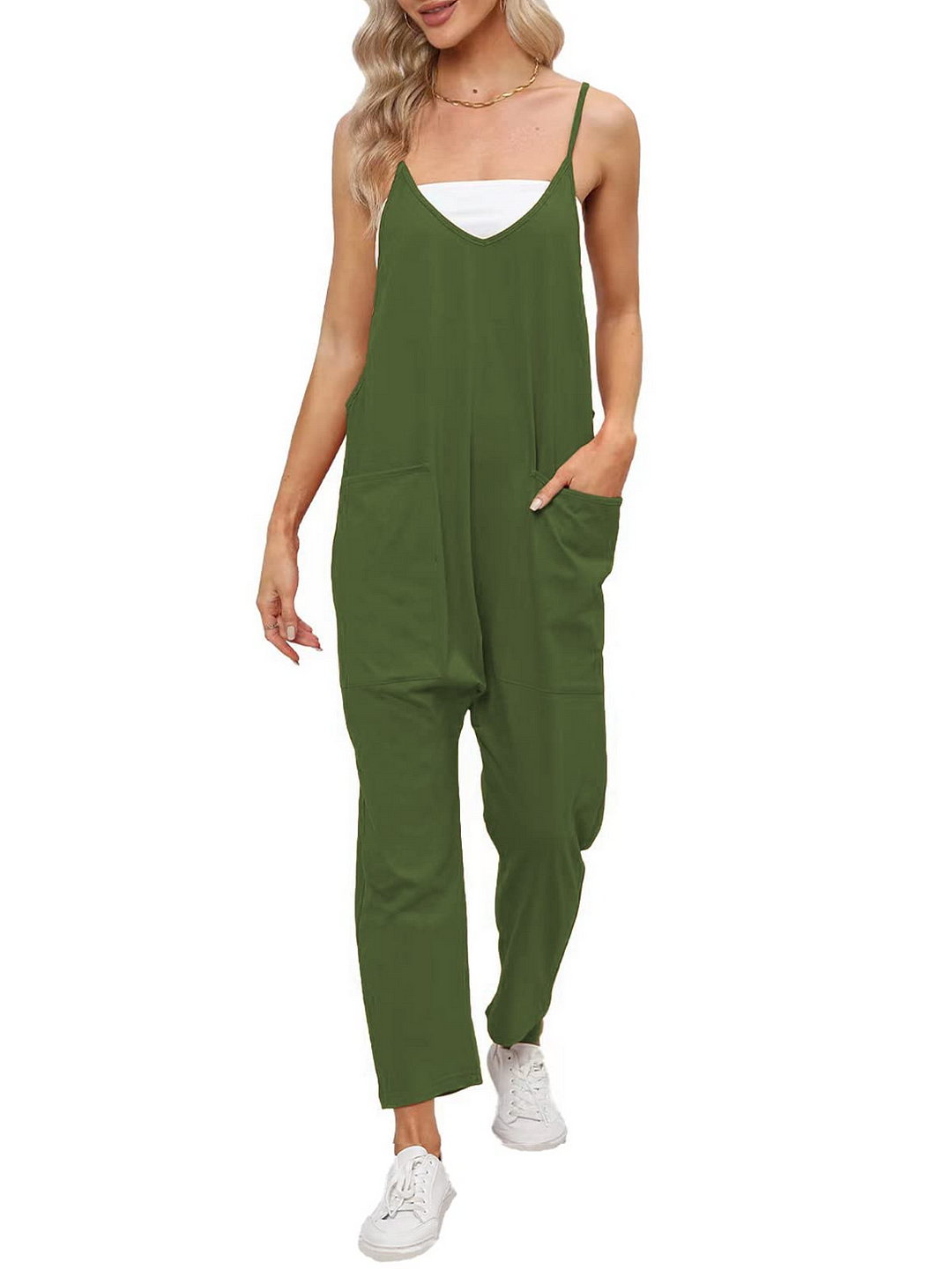 Casual Wide Leg Jumpsuit