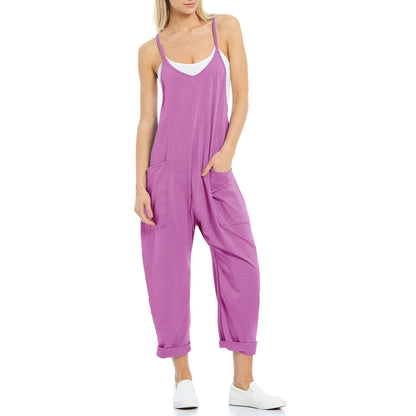 Casual Wide Leg Jumpsuit